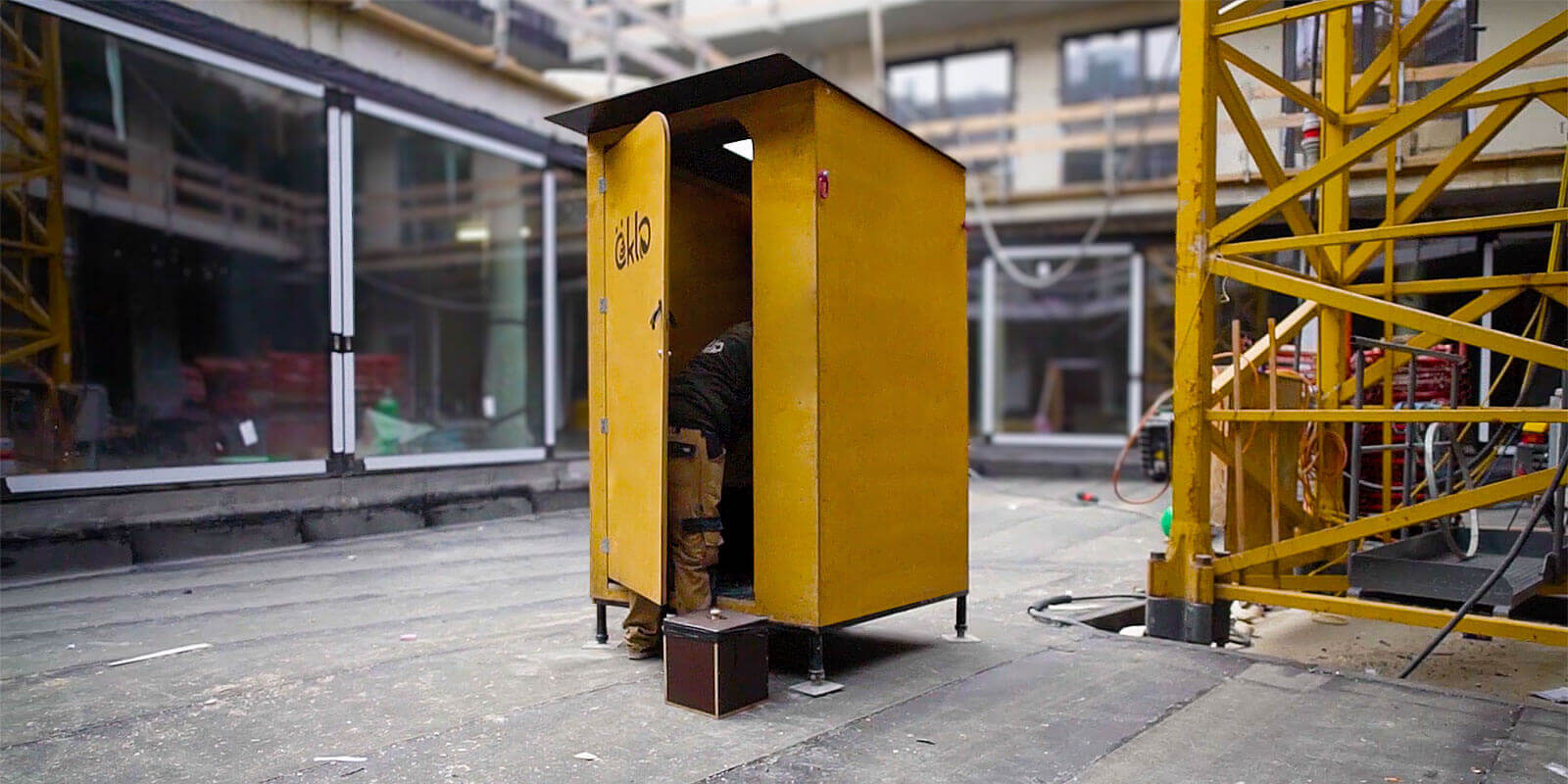 Baustellen WC