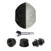 Separating grid drain set for 30 liter bucket (upgrade)